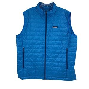 Patagonia Nano Puff Vest Mens‎ XXL Blue Style 84242
